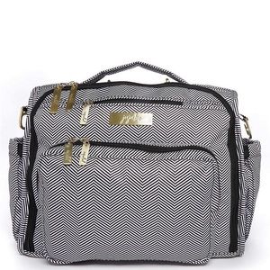 B.F.F. Chevron Structured Diaper Bag - The Queen of the Nile w/ Changing Pad